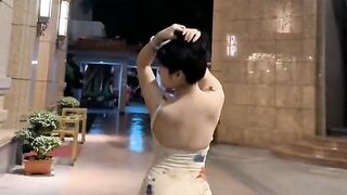 Elegance in Motion: A Chinese Girl's Catwalk Journey