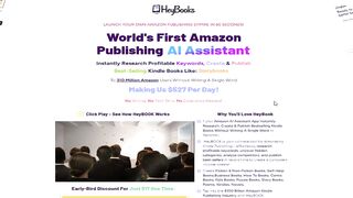 HeyBOOKS Review: Amazon KDP Creation and Publishing With AI