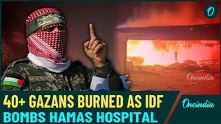 VIDEO IDF Burns Palestinians Alive in AlAqsa Martyrs Hospital Bombing 3 Dead Many Injured