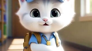 cat is dancing