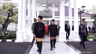 Release of the 13th Vice President K.H. Ma'ruf Amin by Vice President Gibran and Vice Presidential Secretariat employees