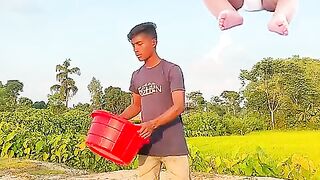 Flying crying babies, mango, forg, scooter & parrot catching vs lizard ????