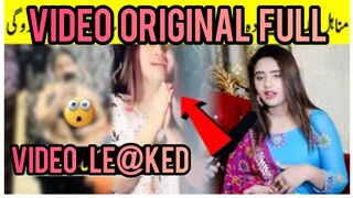 Twitter minahil malik viral video minahil malik lake video news