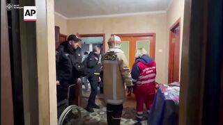 Aftermath of Russian strikes in Kyiv and Zaporizhzhia in Ukraine.