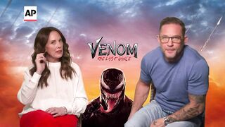 Tom Hardy says he used an earpiece while making 'Venom_ The Last Dance'.