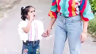 Doughter and mother fun
