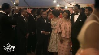 The Dance That Shook The World _ The Crown (Claire Foy, Danny Sapani).
