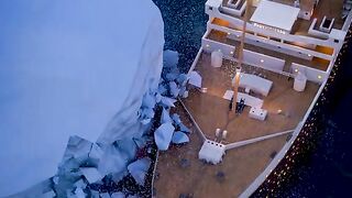 Have you heard about the man who unexpectedly survived after his ship collided with an iceberg?