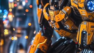 Cyberpunk Bumblebee Tribute 4k