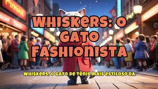 Whiskers O Gato Fashionista ataca de novo