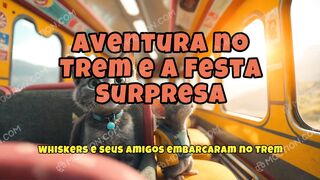 Aventura no Trem e a Festa Surpresa