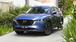 Mazda CX-5 Touring Petrol AWD Exterior Design in Eternal Blue