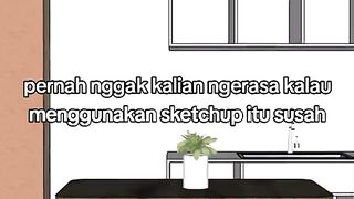 #sketchup #sketchup3d #sketchuptutorial #tutorial #fyp #arsitektur #desainer #3ddesign