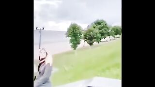 There she goes…