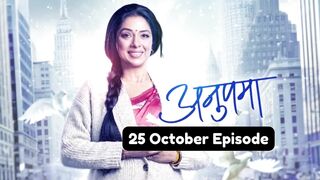 Anupama 25th October 2024 Episode | Anupama Today NEW PROMO