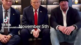 Trump  and Kane and Undertaker