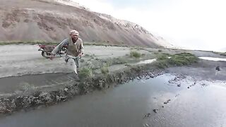 My Lucky Escape from the Remote Wakhan ???????? after Problems Bike S8 EP.12 | to Japan Motorcycle