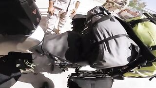 Crossing into  EP. 50 | Taftan Border  Iran | Motorcycle Tour Germany to