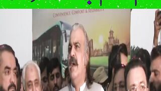 Major initiative of Sardar Ali Amin Gandapur, extension of BRT service to Nowshera.