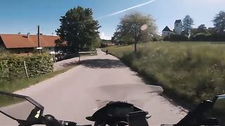 Along the Austrian Border Ep. 04 | Germany to  and India on Motorcycle