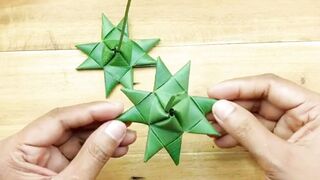 Easy Coconut leaf Craft Idea