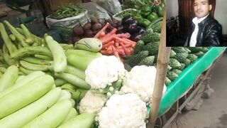 Vegetables in the weather