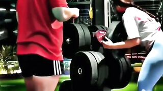 "Sigma mindset in the gym."
