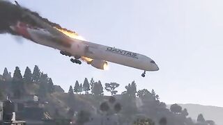 Horrifying moments of the plane crashing killing all passengers
