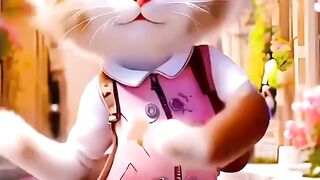 Cat dancing video viral short