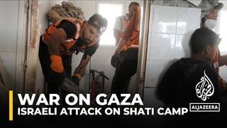 Rescue under way after Israeli attack on Gaza school sheltering displaced