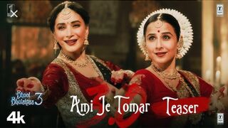 Bhool Bhulaiyaa 3: Ami Je Tomar 3.0 (Teaser) Kartik A,Vidya Balan,Madhuri Dixit |Shreya,Amaal,Pritam