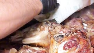 Beef food  drilling