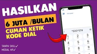 6 Juta /Bulan,Hanya Ngulik Kode Dial Internet - Ide Konten YouTube Tanpa Wajah