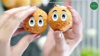 Crispy Chicken Veggie Cheese Balls Recipe by SuperChef – Perfect Appetizer!