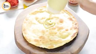 Easy Resha Chicken Paratha Roll Recipe by Food Fusion