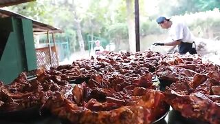 Most Genius Cooking Skills of Meat King!! - Uzbekistan Street Food Tour in Andijan