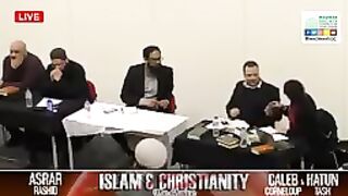 Muslim and Cristian debate,, Allah ho Akbar ????