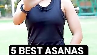 Best 5 Asanas For Calm Your Mind | Yoga Poses for Stress Relief and Anxiety | Shivangi Desai