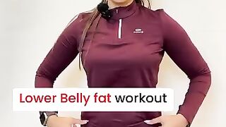 Lower Belly fat workout.