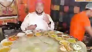 India‘s Biggest 56 Bhog Thali ???????? #shorts