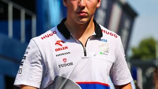 Lawson apologises for giving Perez the middle finger at F1's Mexico GP