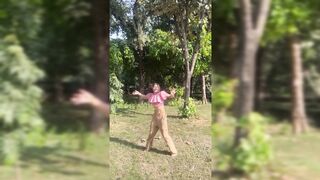Indian Girl Paragti Dance