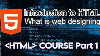 Introduction to HTML || How to Design website