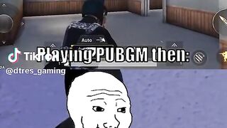 Playing PUBG Mobile THEN vs NOW #pubgmobile