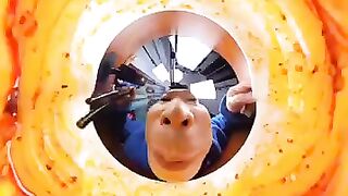 Funny eating ASMR