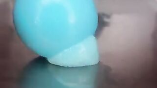 GIANT PLANET GUMMY FREEZE DRY FAIL ???????? #asmr #candy #satisfying #mukbang #freezedried #experiment