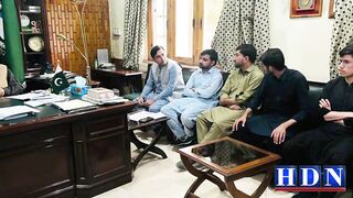 Parachinar: Meeting with the Deputy Commissioner regarding the problems of students r