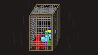 AMONG US vs. DOORS FLOOR 2 || kiwis ANIMATION