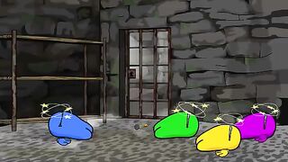 AMONG US vs. GRANNY, GRANDPA and Crazy SLENDRINA | Toonz Funny Animation