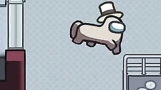 Among Us but it's Horse Mode - Crewmate is Framed by The Impostor on The Airship! #Shorts